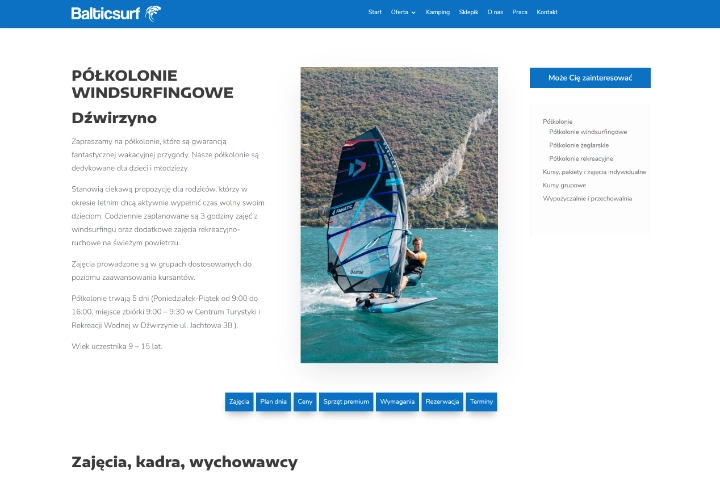 strona www.balticsurf.pl